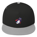 Flat Bill Cap - Black Grey - katenguyen